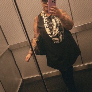 H&M Black Sleeveless Dress – Size XXL